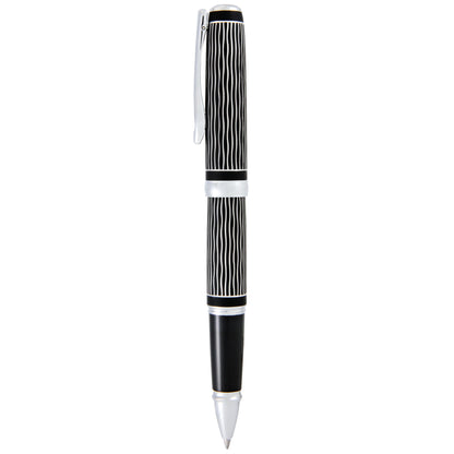 Diplomat Tintenroller EXCELLENCE A Plus Wave Guillochiert Lapis Schwarz