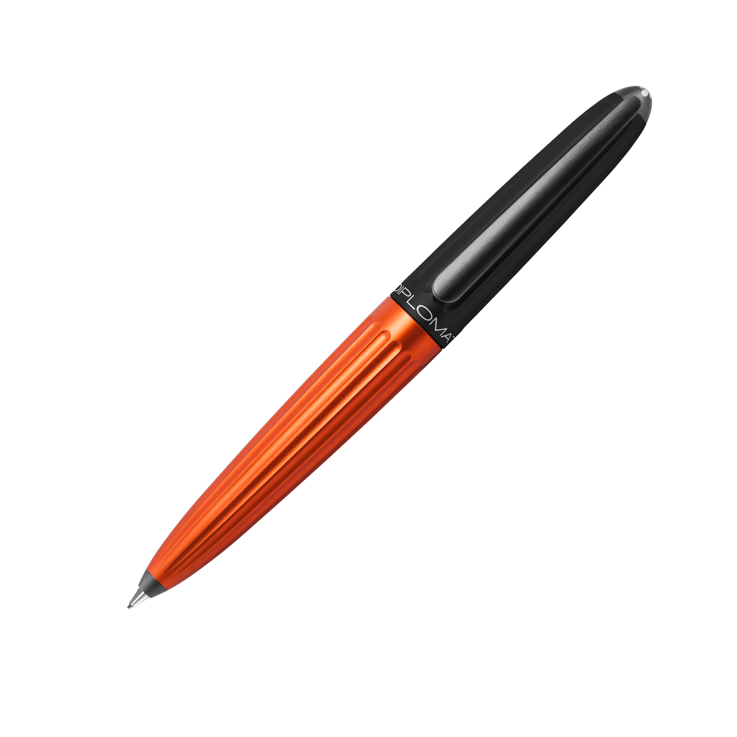 Diplomat Kugelschreiber AERO Schwarz/Orange easyFlow