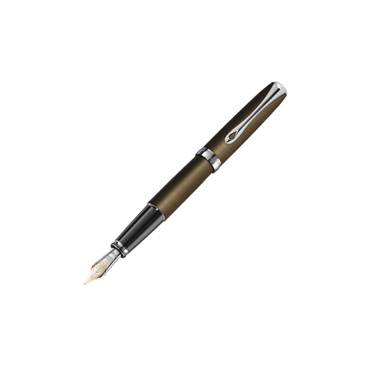 Diplomat Füllfederhalter EXCELLENCE A2 Oxid Messing 14k