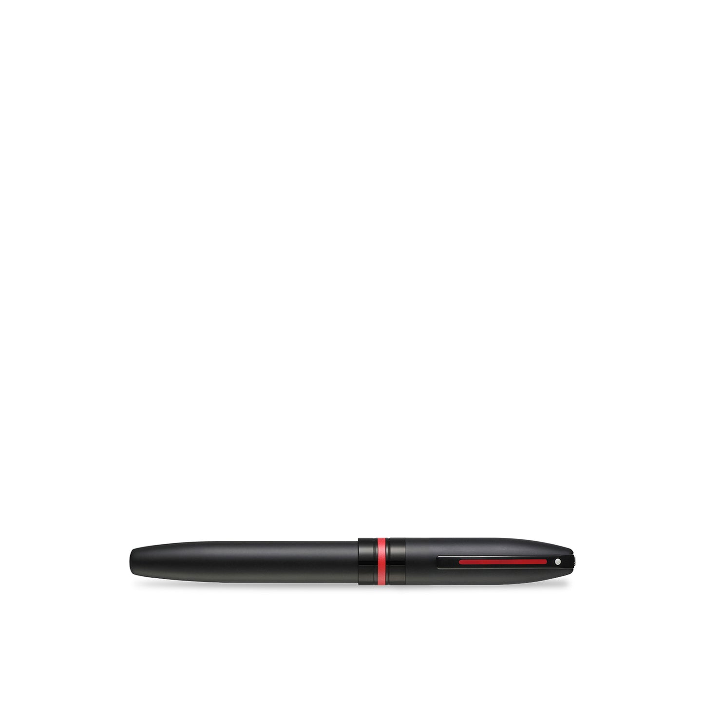 Sheaffer Füllfederhalter Icon mattschwarz mit roten PVD-Beschlägen