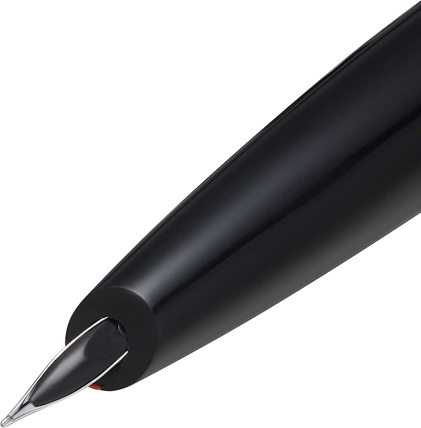 Sheaffer Füllfederhalter Icon mattschwarz mit roten PVD-Beschlägen