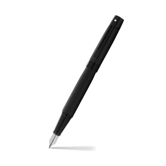 Sheaffer Füllfederhalter 300 mattschwarz mit schwarzen Beschlägen