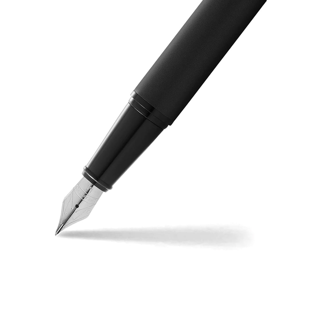Sheaffer Füllfederhalter 300 mattschwarz mit schwarzen Beschlägen