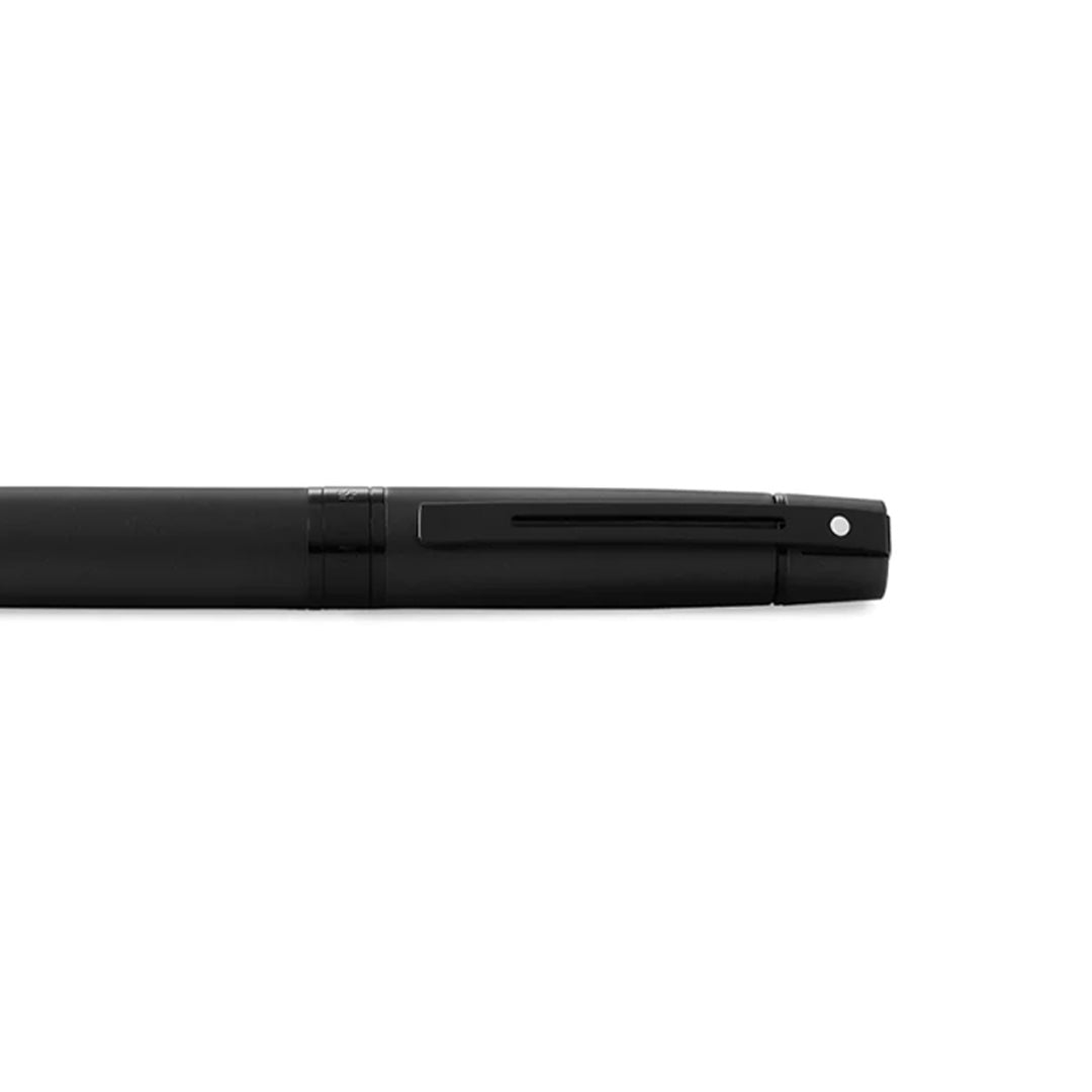 Sheaffer Füllfederhalter 300 mattschwarz mit schwarzen Beschlägen