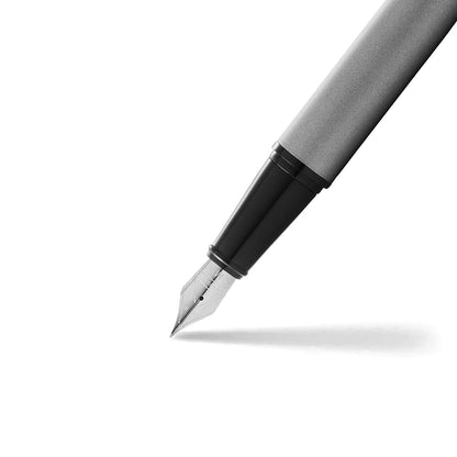 Sheaffer Füllfederhalter 300 mattgrau mit schwarzen Beschlägen