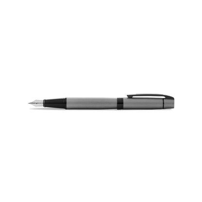 Sheaffer Füllfederhalter 300 mattgrau mit schwarzen Beschlägen