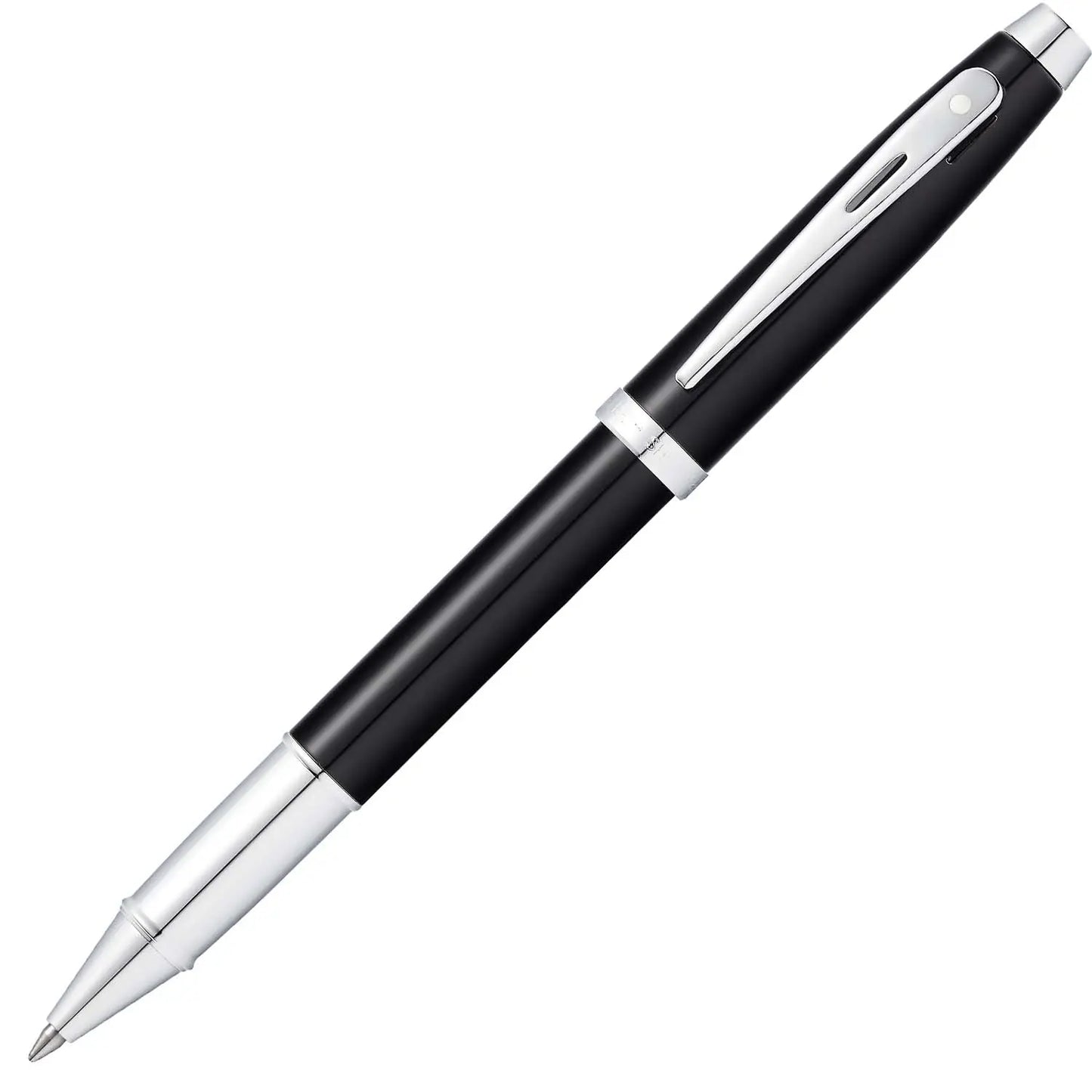 Sheaffer Tintenroller 100 schwarzer Schaft mit verchromtem Griffstück