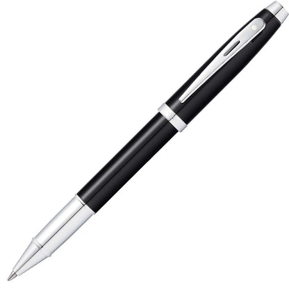 Sheaffer Tintenroller 100 schwarzer Schaft mit verchromtem Griffstück