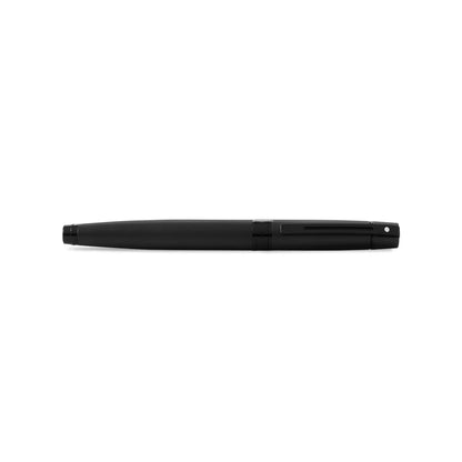 Sheaffer Tintenroller 300 mattschwarz mit schwarzen Beschlägen