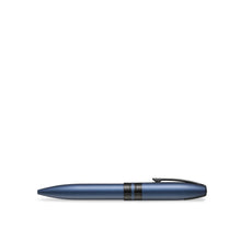 Lade das Bild in den Galerie-Viewer, Sheaffer Kugelschreiber Icon mattblau mit schwarzen PVD-Beschlägen
