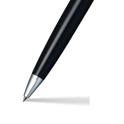 Sheaffer Kugelschreiber 300 schwarzer Schaft mit verchromten Beschlägen