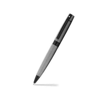 Sheaffer Kugelschreiber 300 mattgrau mit schwarzen Beschlägen