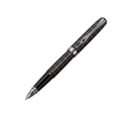 Diplomat Tintenroller EXCELLENCE A Plus Raute Guillochiert Lapis Schwarz