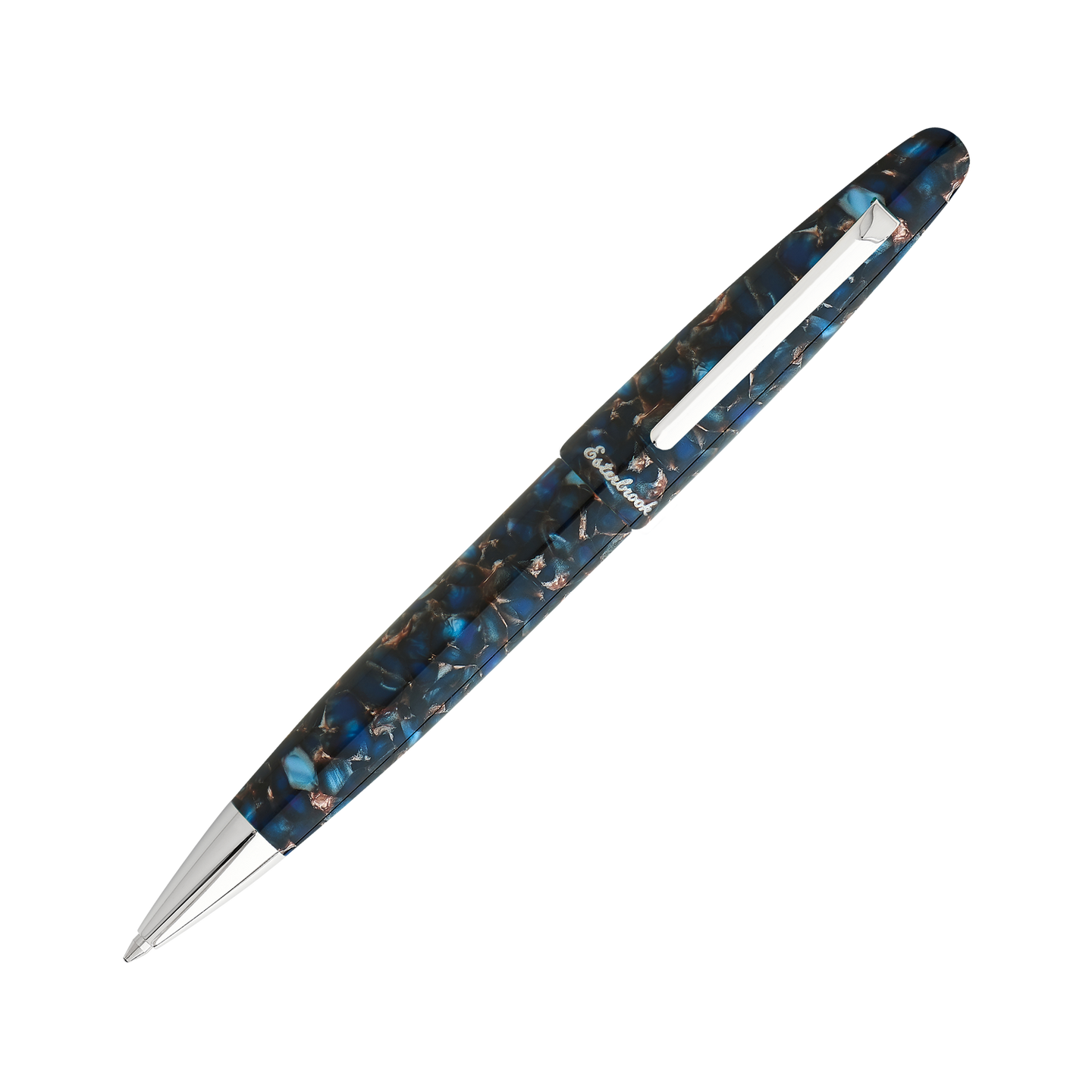 Esterbrook Kugelschreiber ESTIE Nouveau Blue Silber