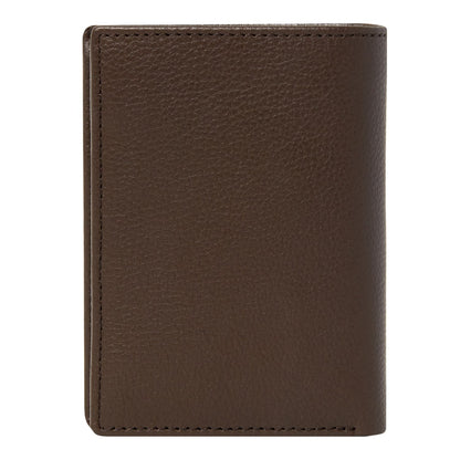 Festina Card holder with flap Button Brown