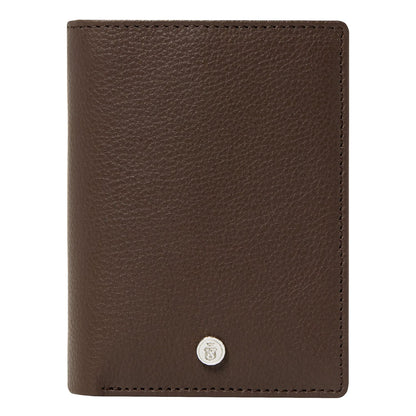 Festina Card holder with flap Button Brown