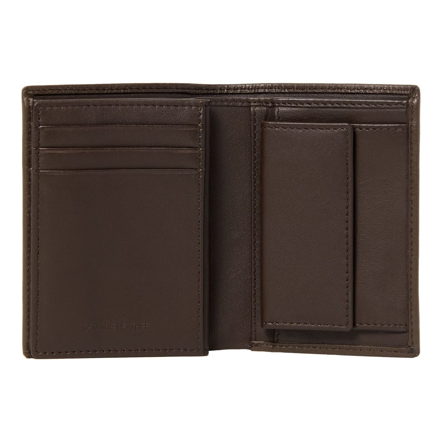 Festina Card holder with flap Button Brown