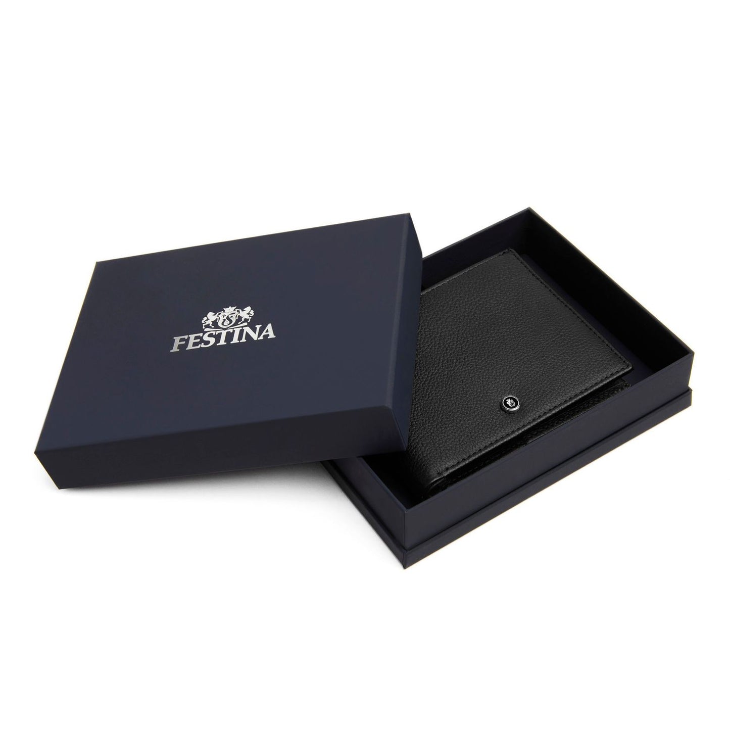Festina Brieftasche Button Black