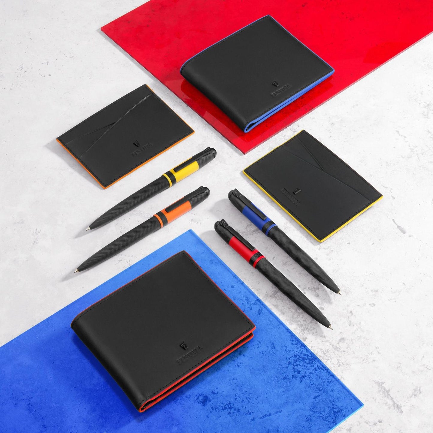 Festina Brieftasche Black Edition Red