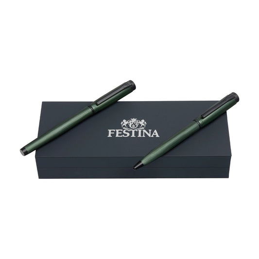 Festina Set Originals Green (kugelschreiber & tintenroller)