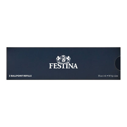 Festina 2 Kugelschreibermine Softline blau Medium