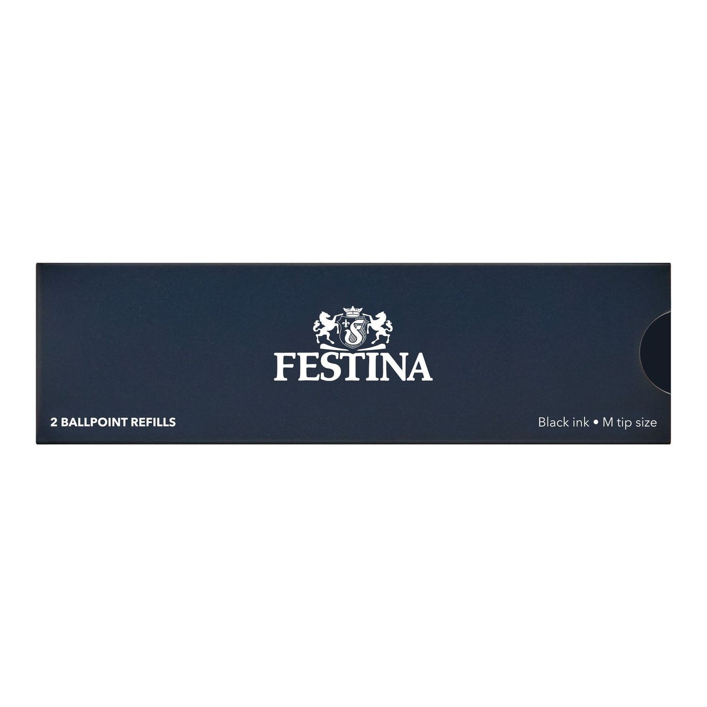 Festina 2 Kugelschreibermine Softline schwarz Medium