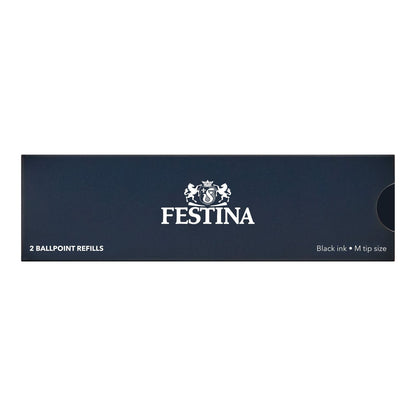 Festina 2 Kugelschreibermine Softline schwarz Medium
