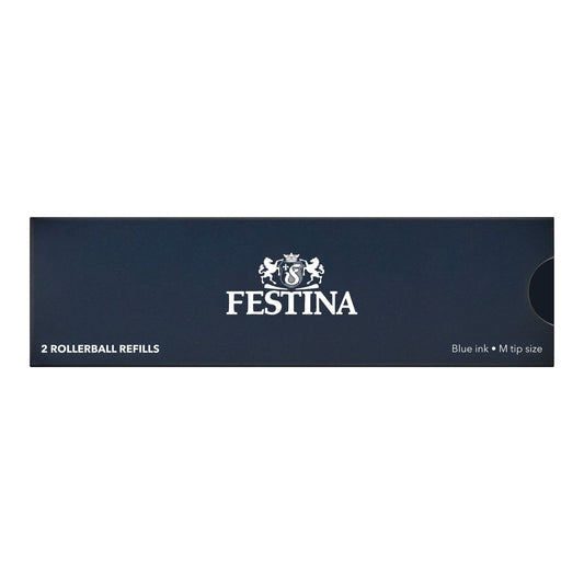 Festina 2 Ersatzminen Tintenroller blau Medium