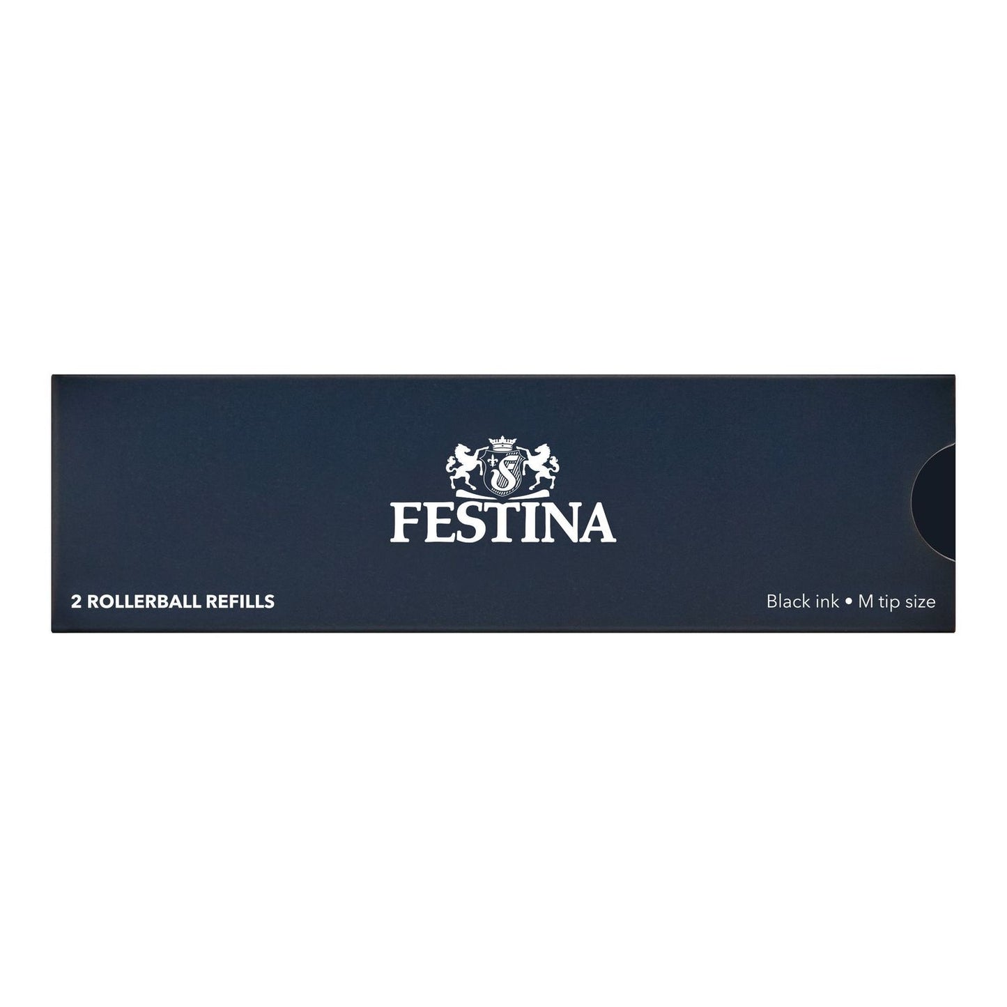 Festina 2 Ersatzminen Tintenroller schwarz Medium