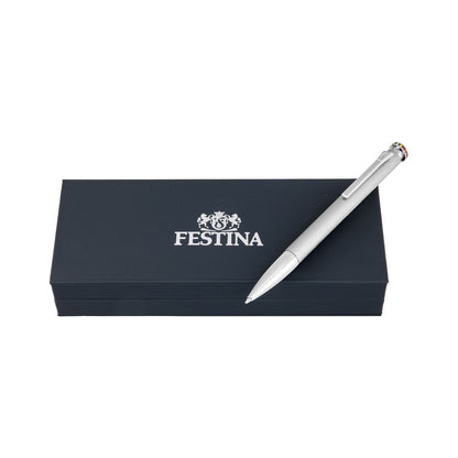Festina Kugelschreiber Mademoiselle Rainbow Silver