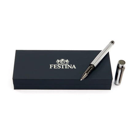 Festina Tintenroller Bold Stripe Chrome & Gun