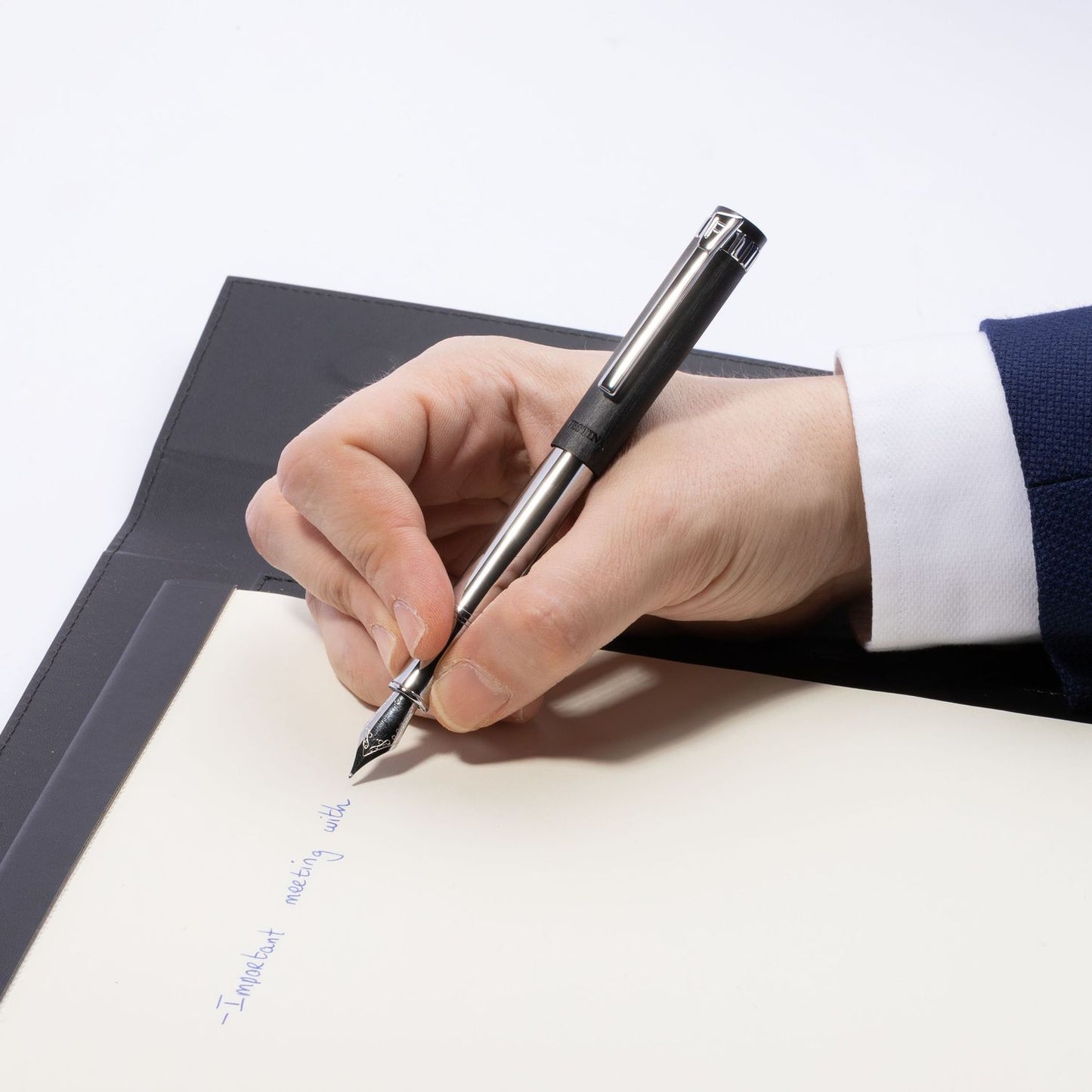 Festina Füllfederhalter Prestige Chrome Black