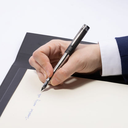 Festina Füllfederhalter Prestige Chrome Black