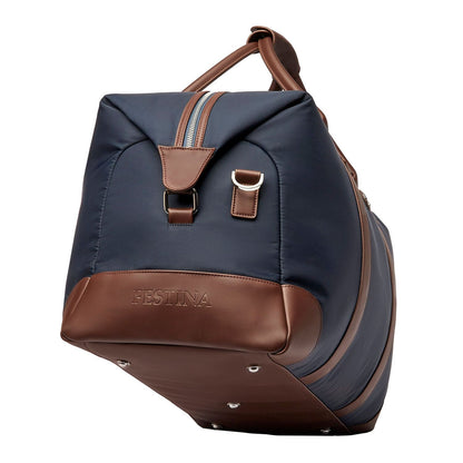 Festina Reisetasche Button Navy & Brown