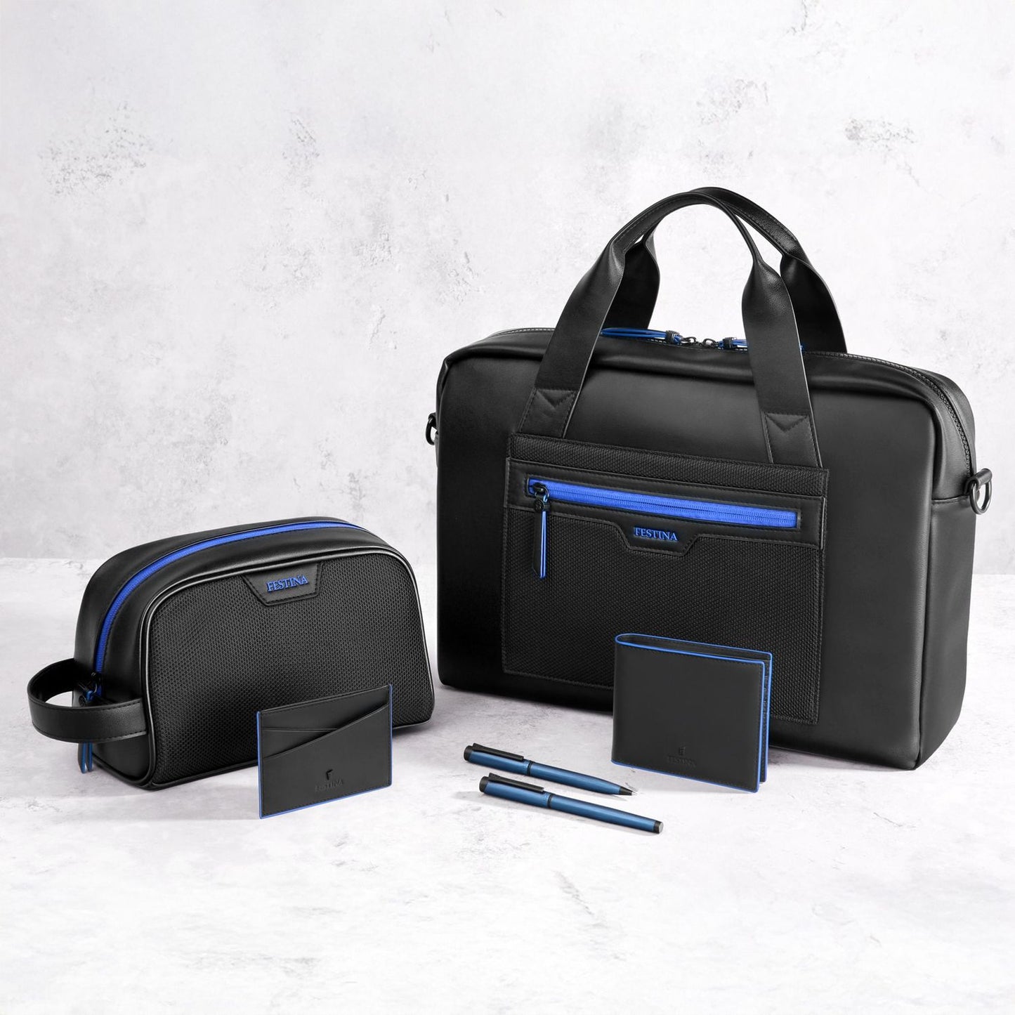 Festina Aktentasche Black Edition Blue