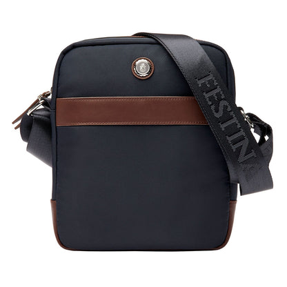 Festina Reporter Tasche Button Navy & Brown