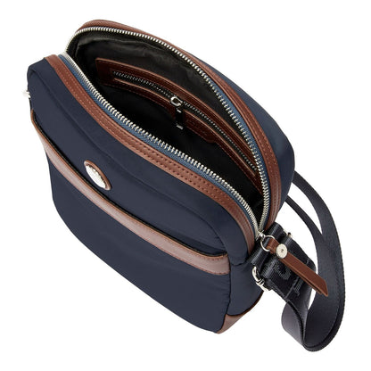Festina Reporter Tasche Button Navy & Brown