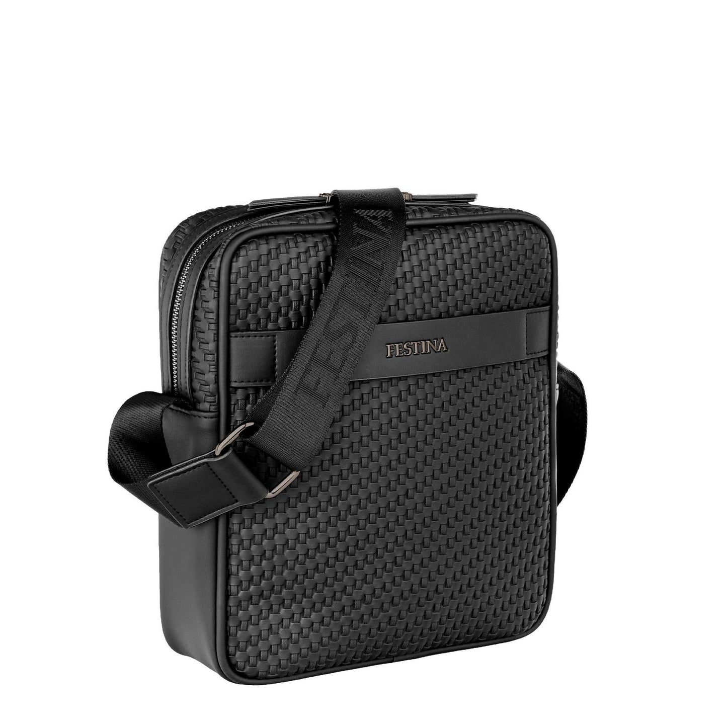 Festina Reporter Tasche Interlace Black