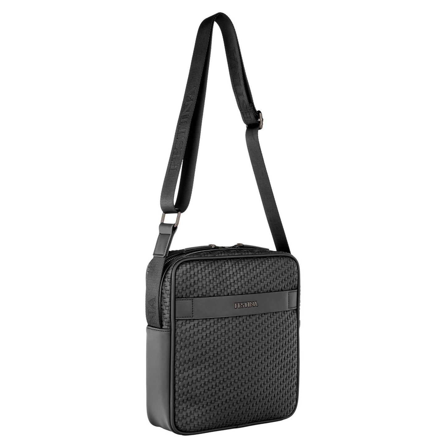 Festina Reporter Tasche Interlace Black