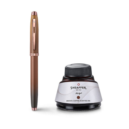 Sheaffer Sets - 100 Brown/Brown PVD