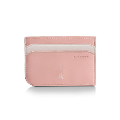 Sheaffer Geschenkset Emily in Paris Sentinel Rosa und Leder Kreditkartenhalter