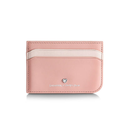 Sheaffer Geschenkset Emily in Paris Sentinel Rosa und Leder Kreditkartenhalter