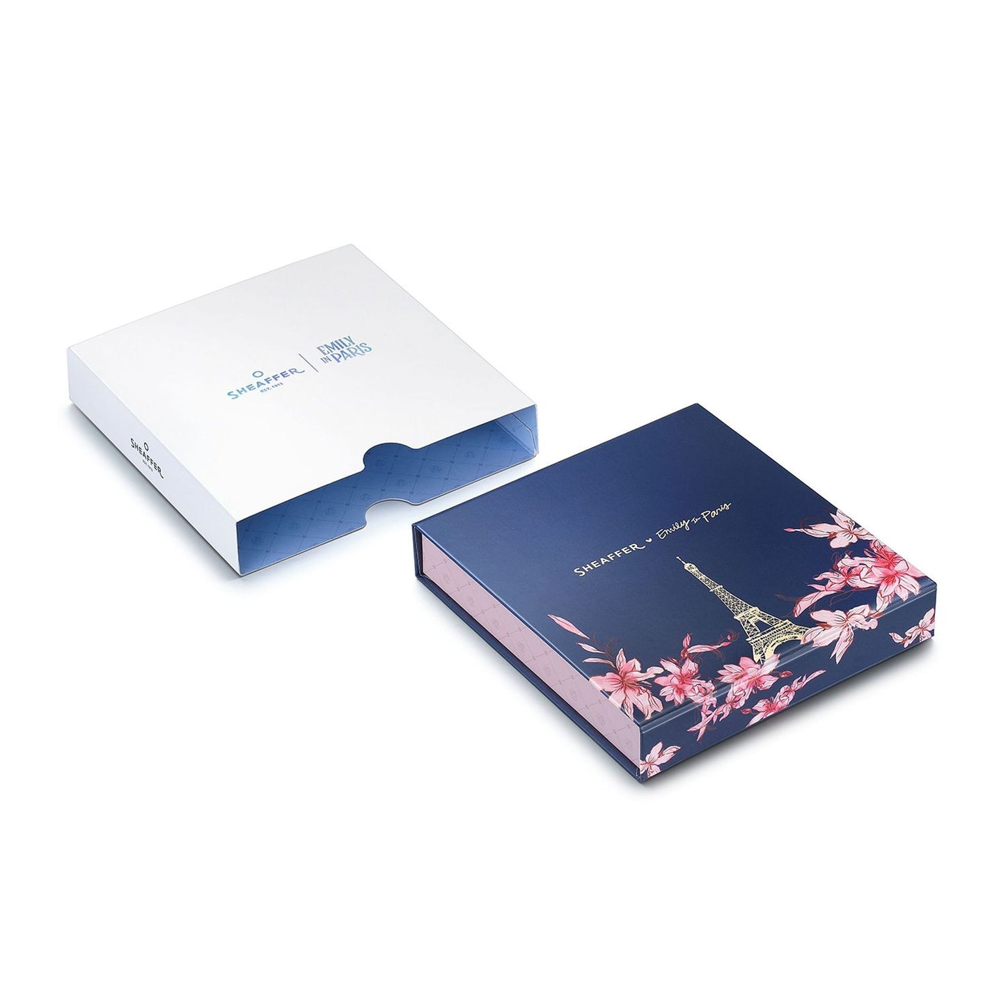 Sheaffer Geschenkset Emily in Paris Sentinel Rosa und Leder Kreditkartenhalter