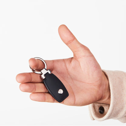 Hugo Boss Schlüsselring Executive Chrome