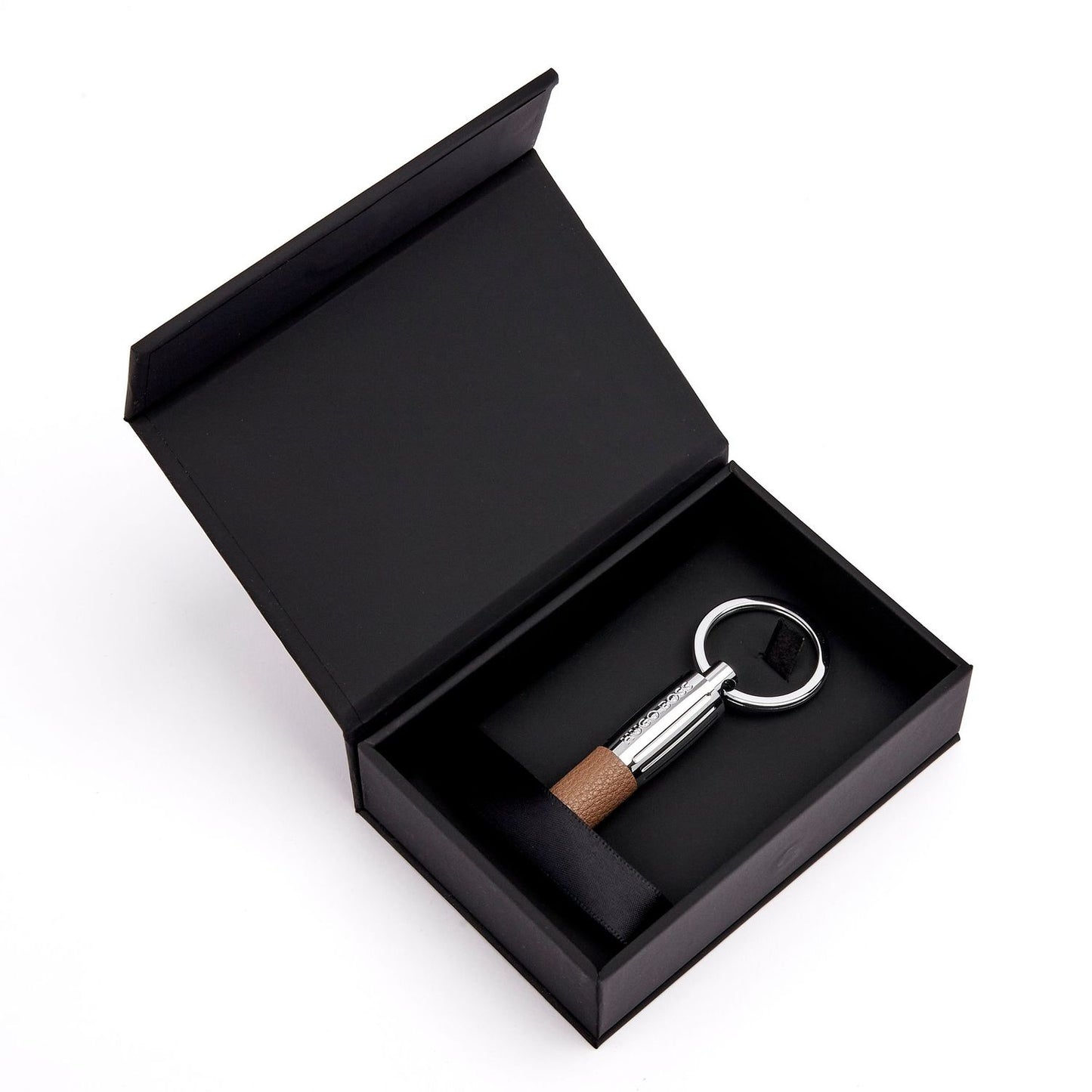 Hugo Boss Schlüsselring Pure Iconic Camel