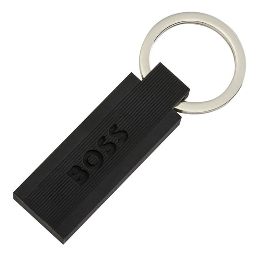 Hugo Boss Schlüsselring Edge Iconic Black