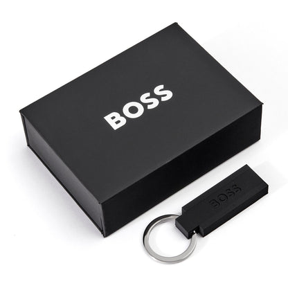Hugo Boss Schlüsselring Edge Iconic Black