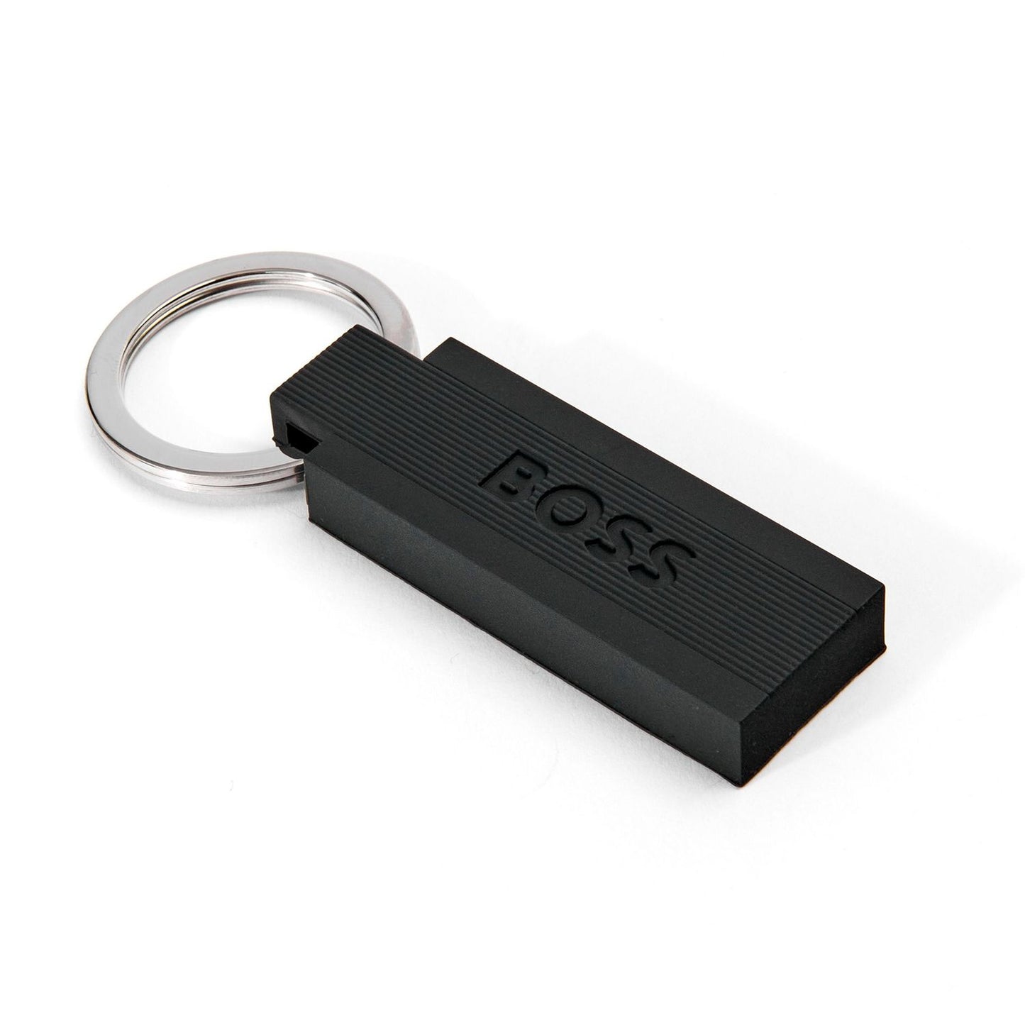 Hugo Boss Schlüsselring Edge Iconic Black