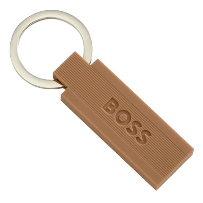 Hugo Boss Schlüsselring Edge Iconic Camel