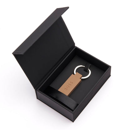 Hugo Boss Schlüsselring Edge Iconic Camel